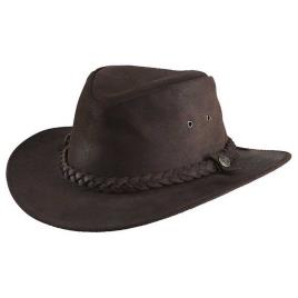 Randols Suede Hat Castanho M