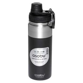 Asobu Alpine Flask Thermal Bottle 530ml Cinzento