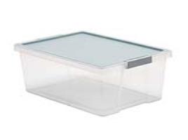 Caixa Arrumação Tatay Azul 35l 37x51x26cm