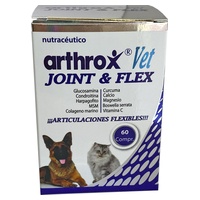 Artrox vet joint & flex articulações flexíveis 60 comprimidos de 1002mg - Cumediet