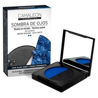 Sombra dupla preto-azul 2 unidades de 2.3g - CAMALEON