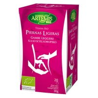 Bio infusão de pernas leves 20 saquetas de infusão - Artemis