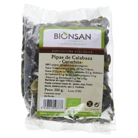 Sementes de abóbora de cucurbita orgânica 250 g - Bionsan