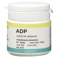 Emulsão de orégano ADP 60 pérolas de 183.75mg - Codival