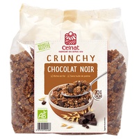 Muesli crocante de chocolate amargo orgânico 500 g (Chocolate) - Celnat