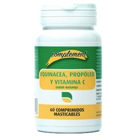 Echinacea própolis e vitamina c 60 comprimidos mastigáveis - Complement