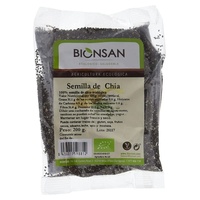 Sementes de chia orgânica 200 g - Bionsan
