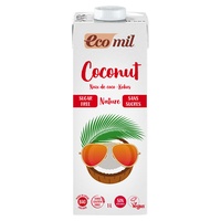 Bebida de coco natural orgânica 6 unidades de 1L (Coco) - Ecomil