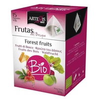 Bio infusão de frutas da floresta 20 saquetas de infusão - Artemis