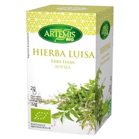 Infusão orgânica de verbena de limão 20 saquetas de infusão - Artemis