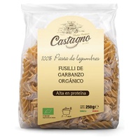 Espirais de grão de bico orgânico 250 g - Castagno