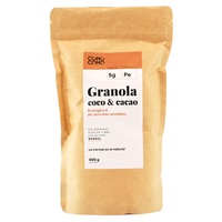 Granola de coco com cacau 400 g - Como Como Foods