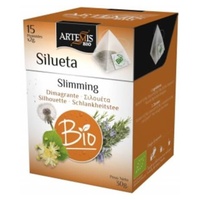 Silhueta de pirâmide ecológica 15 saquetas de infusão de 1.5g - Artemis