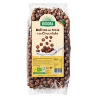 Bolas de milho com chocolate biológico 250 g - Biográ