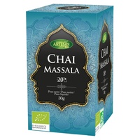 Chai masala Eco sem teína 20 saquetas de infusão - Artemis