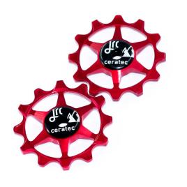 Jrc Components Narrow Wide Ceramic Pulleys Prateado 12t