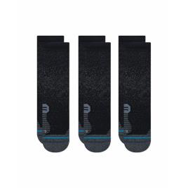 Stance Set Of 3 Socks Stance Run Crew Preto EU 35-37 Homem