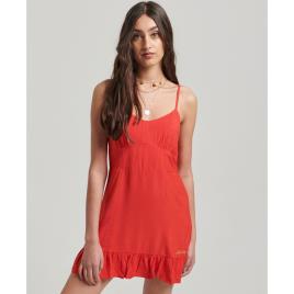 Superdry Vintage Cami Mini Dress Vermelho XS Mulher