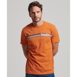Superdry Vintage Venue T-shirt Laranja XL Homem