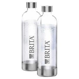 Brita Sodaone Glass Bottle 1l 2 Units Transparente