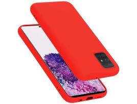 Capa para Samsung Galaxy A71 4G Vermelho