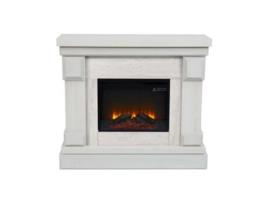 Lareiras Elétricas TEAMSON HOME (Madeira - Cinzento - 108,2 cm)