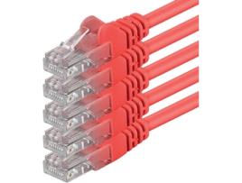 Cabo de Rede 1ATTACK (RJ45 - 1 m - Vermelho)