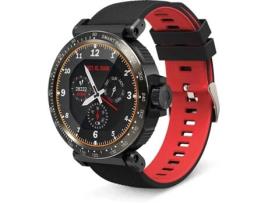 Smartwatch BLITZWOLF AT1 (Monitor Cardíaco - Monitor de Sono - Vermelho)