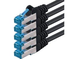 Cabo de Rede 1ATTACK (RJ45 - 50 cm - Preto)