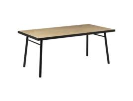 Mesa de Refei??o BELIANI Ivorie (180 x 90 cm - MDF - Castanho)