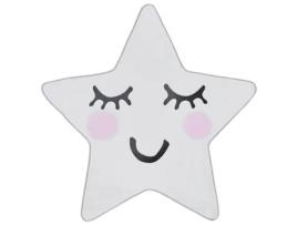 Tapete BELIANI Sirius (120 x 120 x 1 - Poli?ster - Branco)