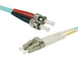 Cabo Fibra Ótica CONNECT (LC - ST - 8 m - Azul)