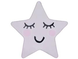 Tapete BELIANI Sirius (120 x 120 x 1 - Poli?ster - Rosa)