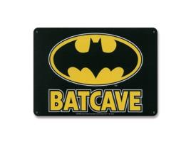 Cartel de Chapa LOGOSHIRT DC Comics Tin Sign Batcave