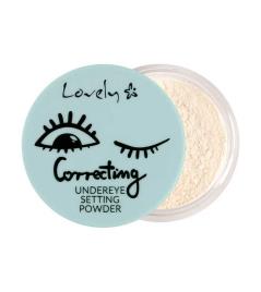 Lovely - Pó fixador solto para contorno dos olhos - Correcting