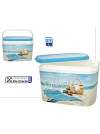 Geladeira de plástico de praia de verão 6L multicor UNIQUE