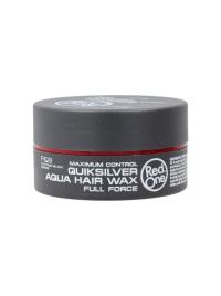 Red One Full Force Aqua Hair Wax Gel Prata Rápida 150ml transparente 150