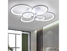 Candeeiro GOECO de Teto Led Moderno Iluminação Branca Redonda 60W