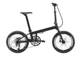 Bicicleta Dobrável para Ciclismo (20 Polegadas - Carbono - Preto)