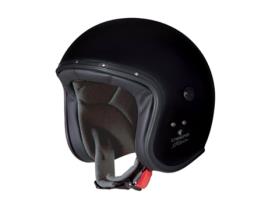 Capacete de Mota CABERG  Simples Freeride (Preto - S)