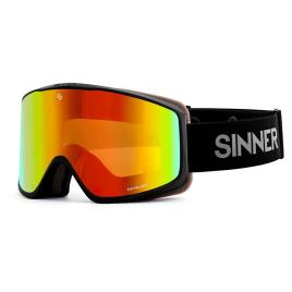 Sinner Sin Valley Ski Goggles Dourado Double Orange Oil+Double Pink/ CAT3+CAT1