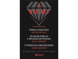 Livro 3 Mestres - Pack Livro Bolso de Napoleon Hill, Dale Carnegie e Joseph Murphy (Português)