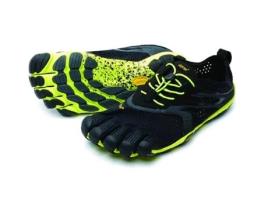 Sapatilhas com Dedos VIBRAM Fivefingers V Run Homem (Poliéster - Preto - 49)