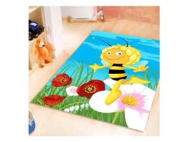 Tapete MAYA L ABEILLE (95 x 133 - Poliamida - Azul)