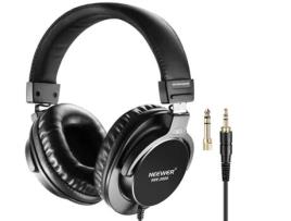 Auriculares nw-3000 de estúdio dinâmicos 3m cabo