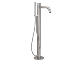 Sined ORISTANO Mini bañera de acero inoxidable 316L con ducha de mano, Inox