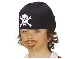 Chapéus GUIRCA Infantil De Pirata De Pano Preto