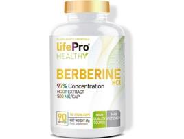 Suplemento Alimentar LIFE PRO NUTRITION Life Pro Berberine-500 Miligramos-90 Veganas