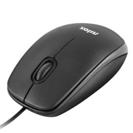 Nilox Mousb1003 Mouse Cinzento
