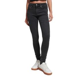 Superdry Vintage Mid Rise Skinny Jeans Cinzento 27 / 30 Mulher